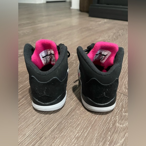 Jordan 5 Retro - Black/Pink/White (TD) - Picture 3 of 8